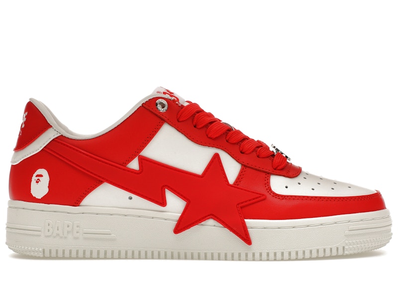 A Bathing Ape Bape Sta Os Red