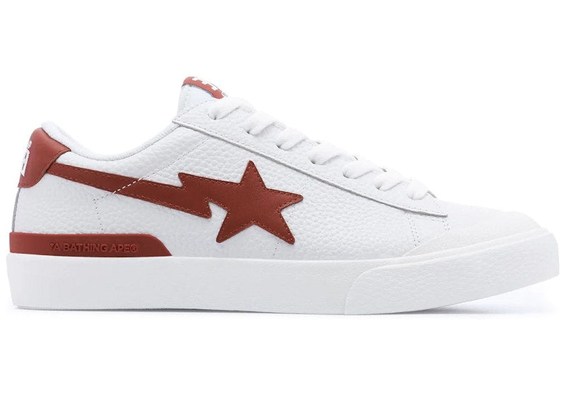 A Bathing Ape Mad Sta White Red