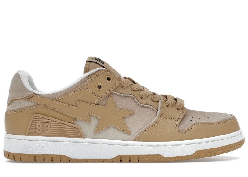 A Bathing Ape Sk8 Sta #4 Beige