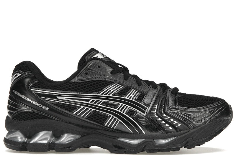 Asics Gel-Kayano 14 Black Pure Silver