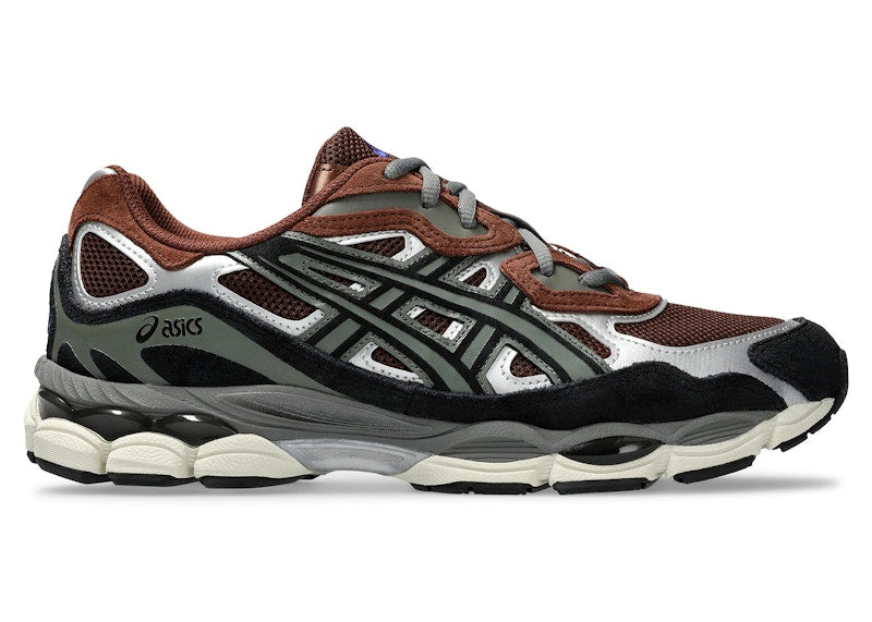 Asics Gel-Nyc Reddish Brown Steeple Grey