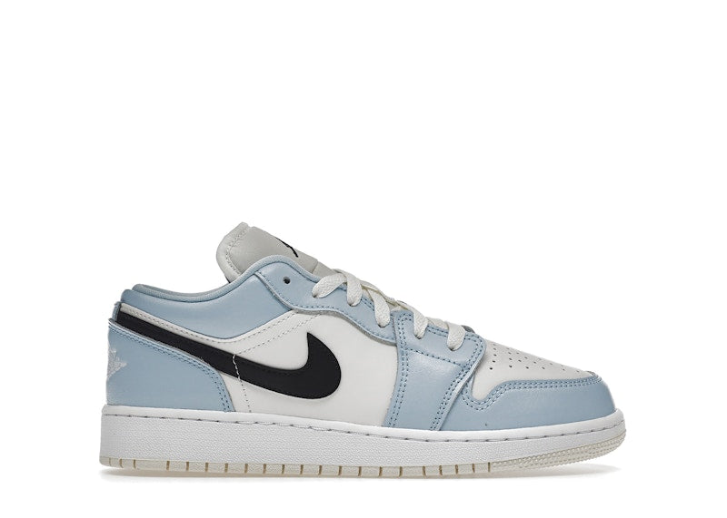 Jordan 1 Low Ice Blue Black (Gs)