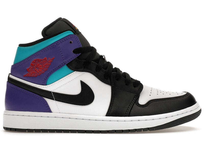 Jordan 1 Mid Court Purple Tropical Twist