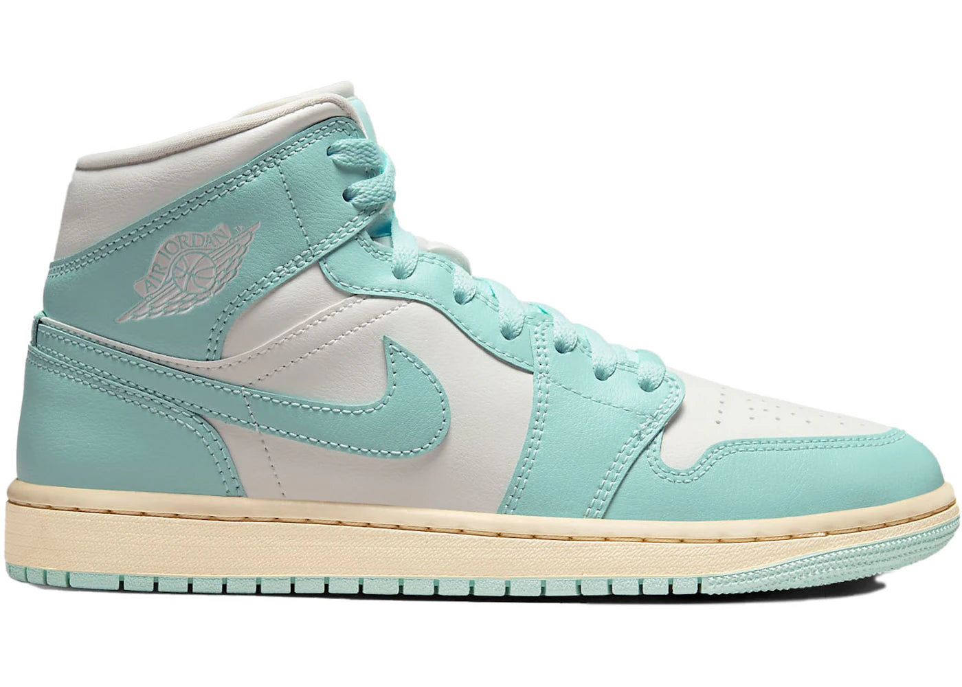 Jordan 1 Mid Light Dew (Women'S)