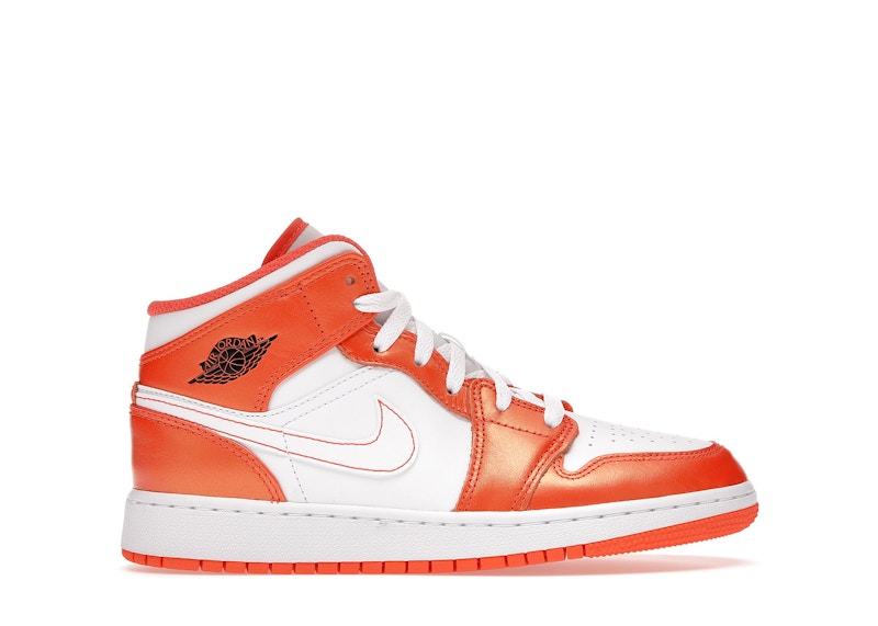 Jordan 1 Mid Metallic Orange (Gs)