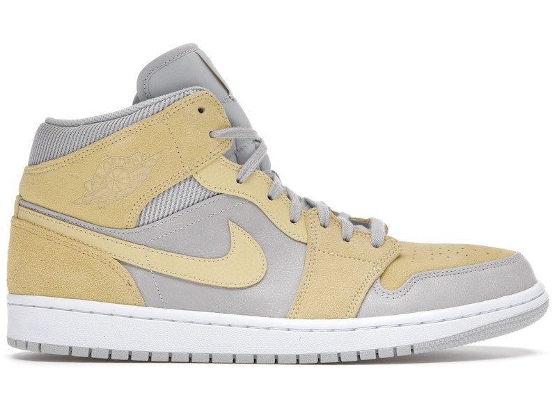 Jordan 1 Mid Mixed Textures Yellow