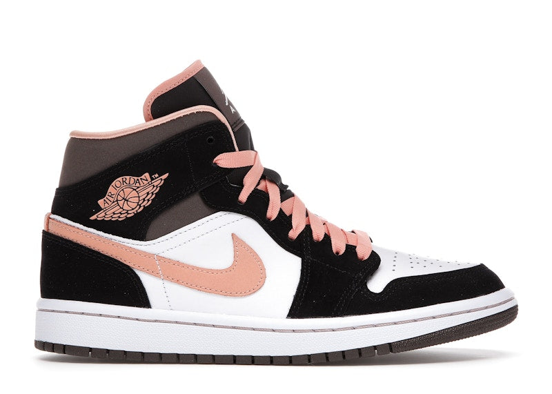 Jordan 1 Mid Peach Mocha (Women'S)