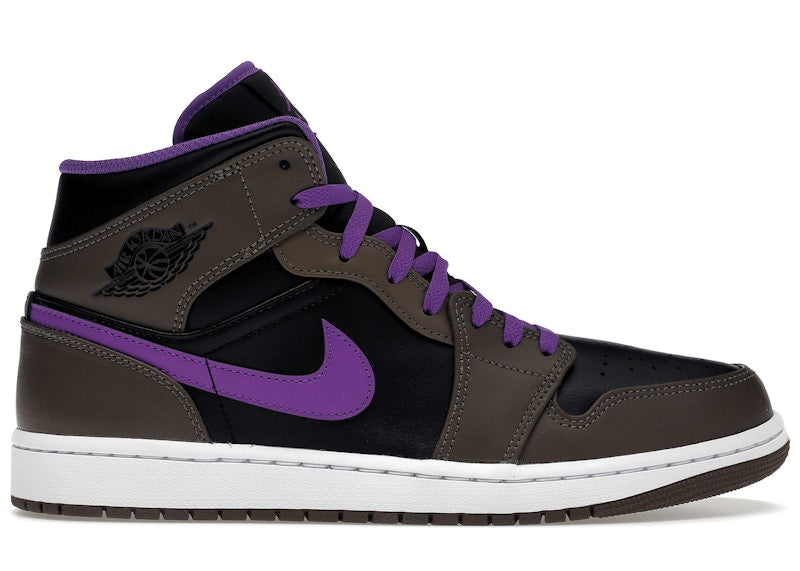 Jordan 1 Mid Purple Mocha