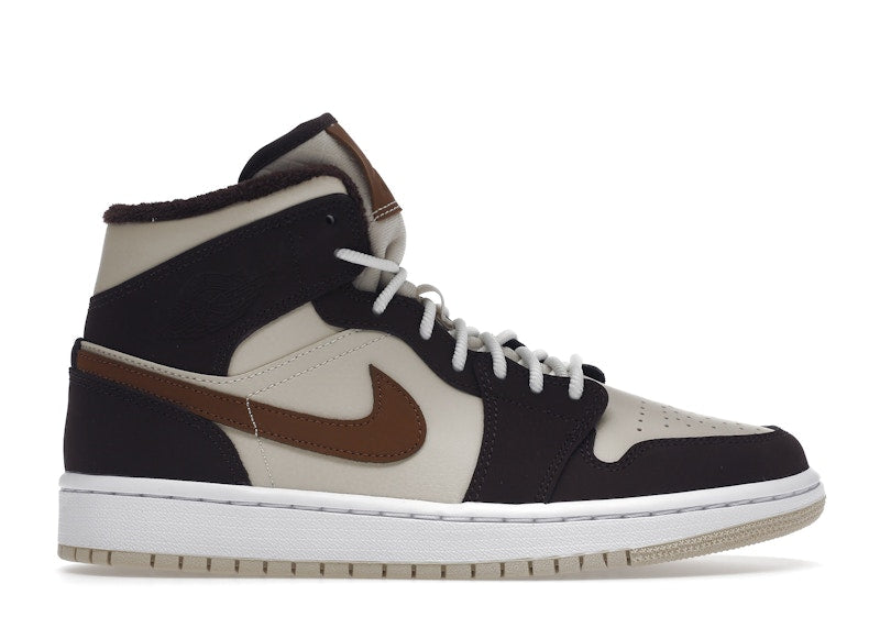 Jordan 1 Mid Se Brown Basalt Oatmeal (Women'S)