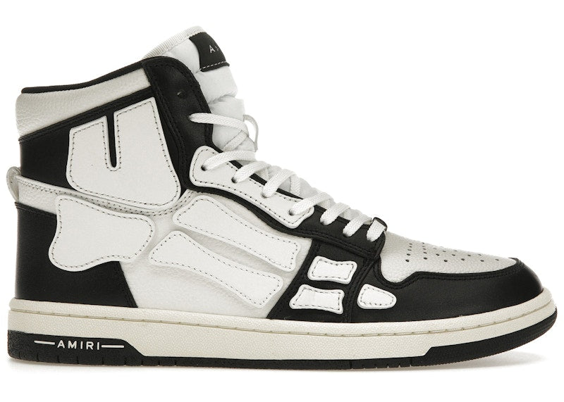 Amiri Skel High Tops Black White