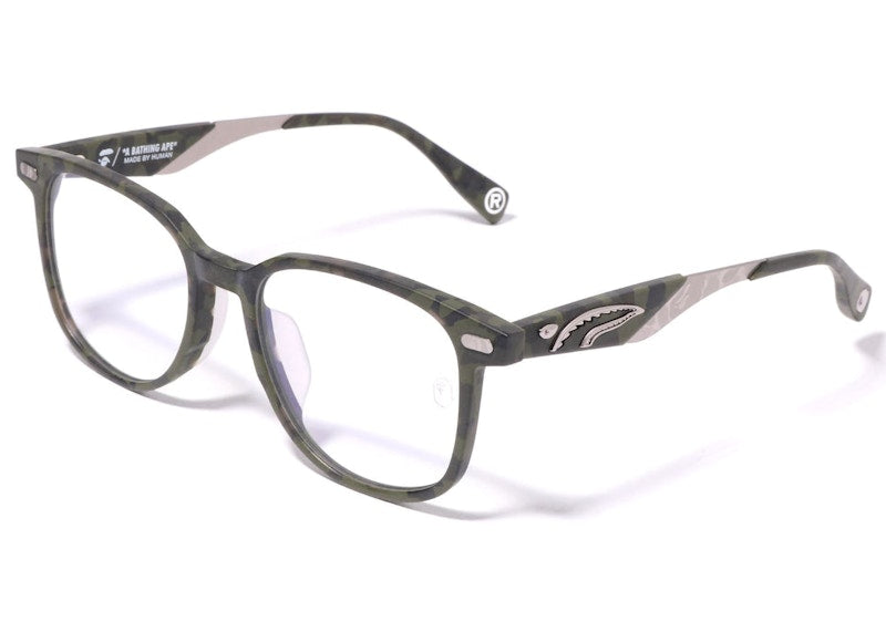 Bape 2 Shark Optical Frame Green