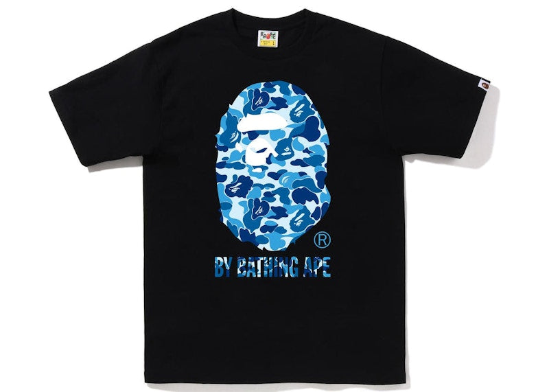 Bape Abc Camo By Bathing Ape Tee Black/Blue