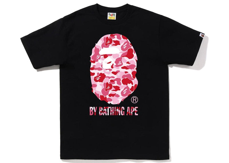 Bape Abc Camo By Bathing Ape Tee Black/Pink