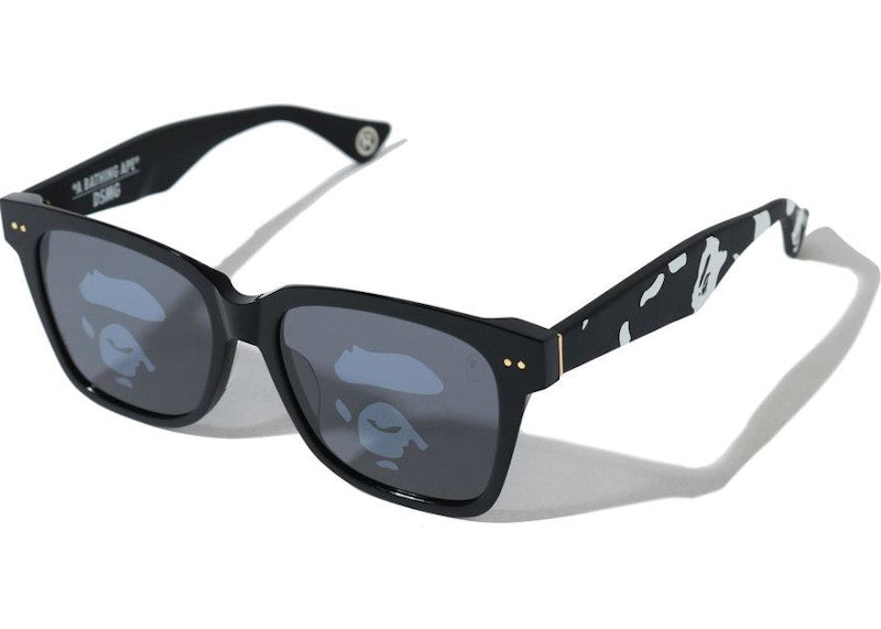 Bape Dsmg Sunglasses Black/White