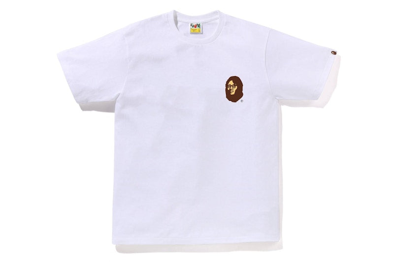 Bape Gallery X Face Oka Tee White