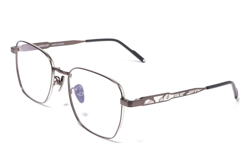 Bape Optical 5 Frame Silver