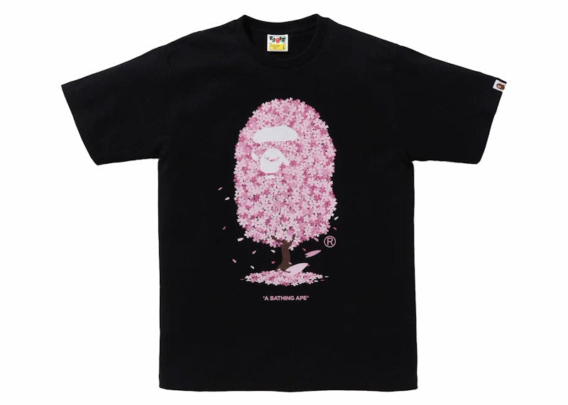 Bape Sakura Tee (Ss24) Black