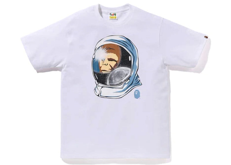 Bape Space Ape Tee White