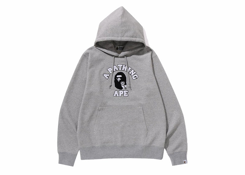 Bape X Ovo Pullover Hoodie (Fw23) Grey