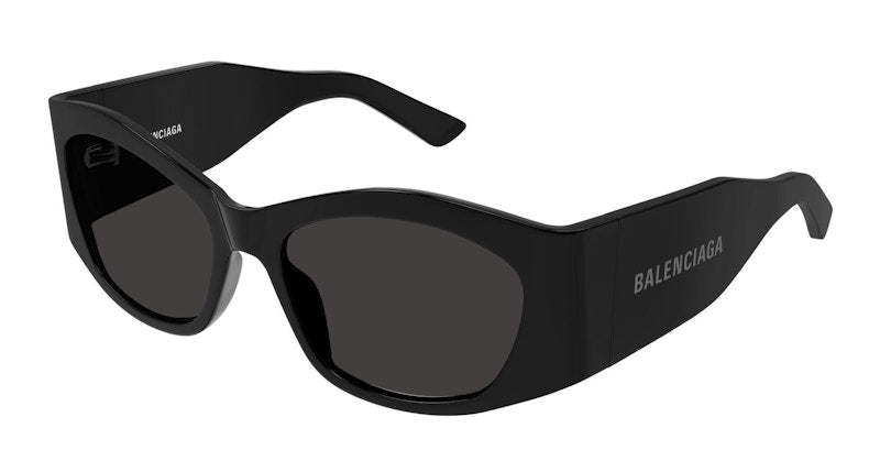 Balenciaga Cat Eye Sunglasses Black/Grey (Bb0329S-001)