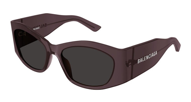 Balenciaga Cat Eye Sunglasses Brown/Grey (Bb0329S-004)