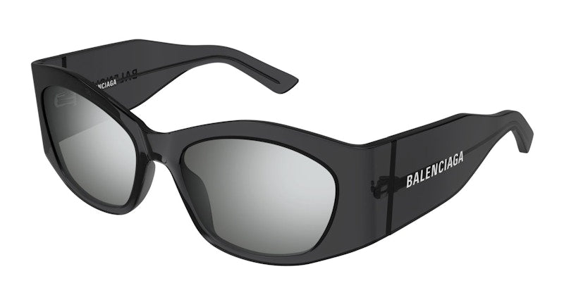 Balenciaga Cat Eye Sunglasses Grey/Silver (Bb0329S- 003)