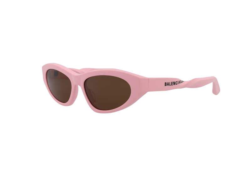 Balenciaga Cat Eye Sunglasses Pink/Brown (Bb0207S-30011968-004)