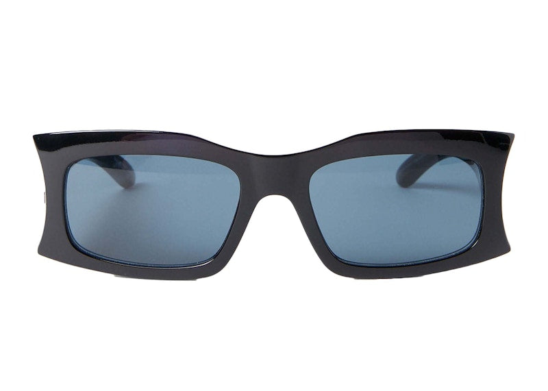 Balenciaga Hourglass Rectangle Sunglasses Black (751432T00071000)