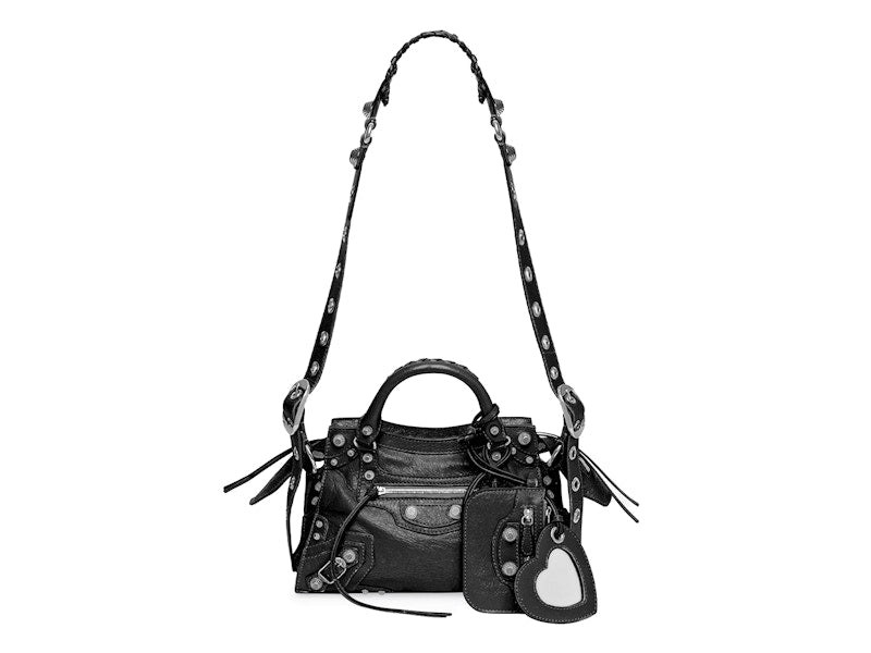 Balenciaga Neo Cagole Handbag Xs Black