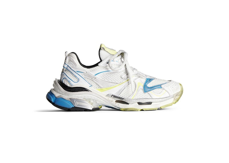 Balenciaga Runner 2.0 White Yellow Blue