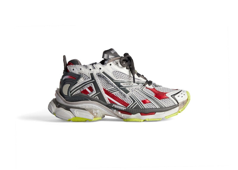 Balenciaga Runner Black White Red Neon Yellow