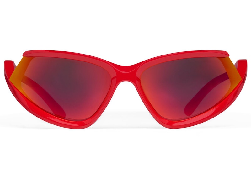 Balenciaga Side Xpander Cat Sunglasses Red (751418T00076309)