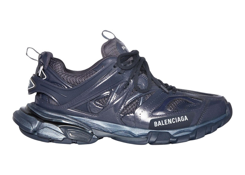 Balenciaga Track Metallic Grey Navy