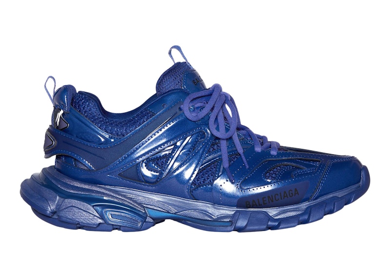 Balenciaga Track Metallic Indigo