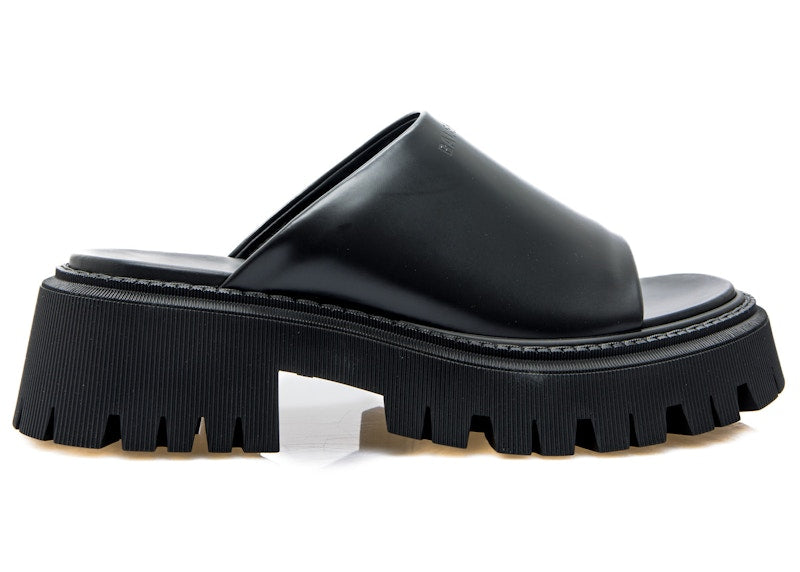 Balenciaga Tractor Slide Black