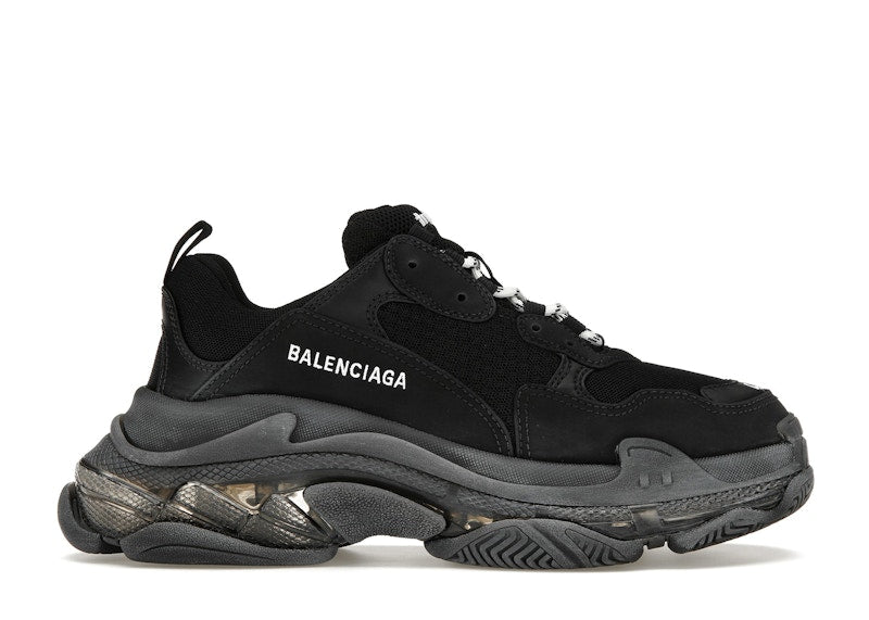 Balenciaga Triple S Black Clear Sole (Women'S)