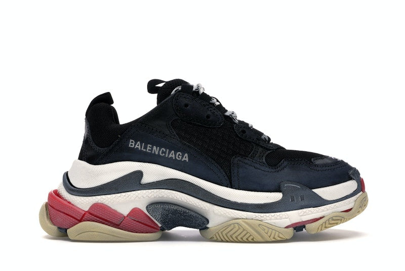 Balenciaga Triple S Black White Red (2018 Reissue)