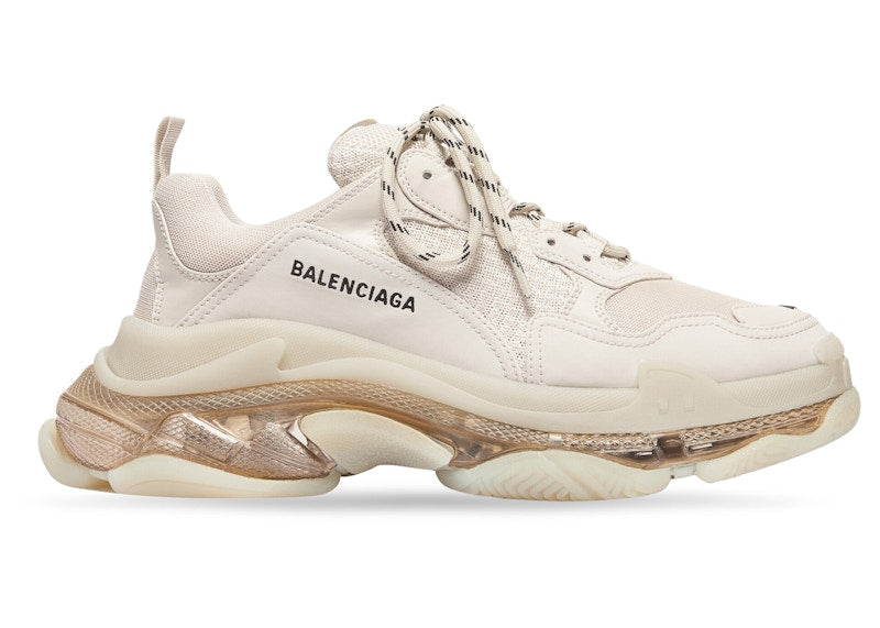 Balenciaga Triple S Clear Sole Beige (Women'S)