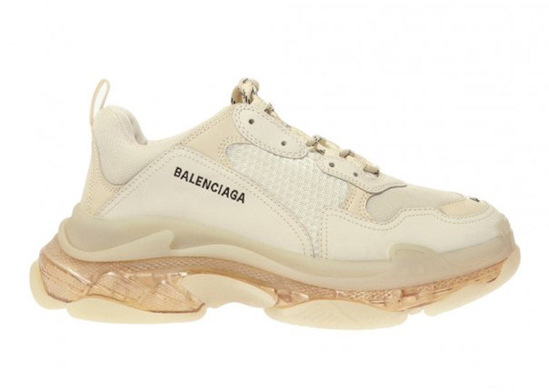 Balenciaga Triple S Clear Sole Beige