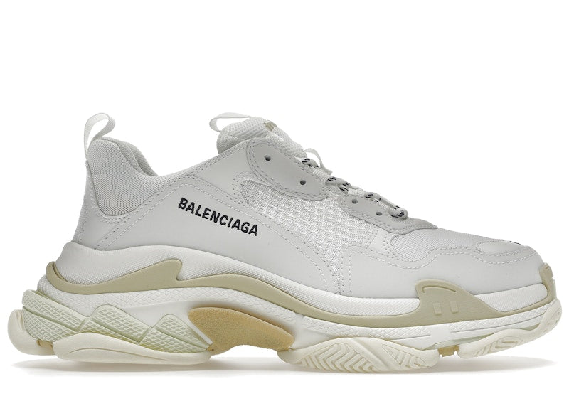 Balenciaga Triple S White Tan