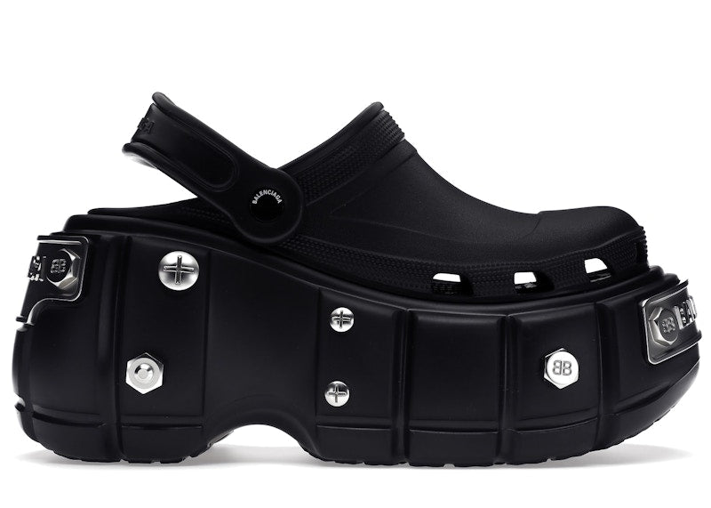 Balenciaga X Crocs Hardcrocs Sandal Black