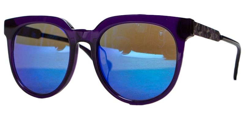 Bape Bs13048 Sunglasses Purple