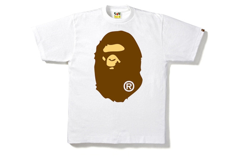 Bape Big Ape Head Tee White