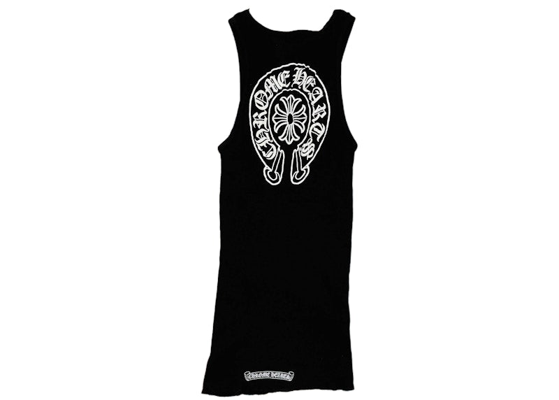 Chrome Hearts Horseshoe Tank Top Black