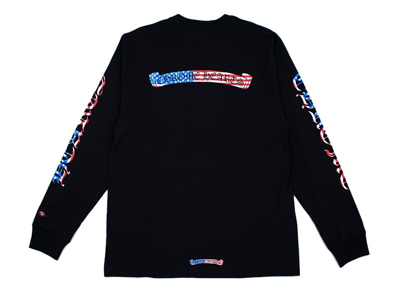 Chrome Hearts Matty Boy America L/S T-Shirt Black