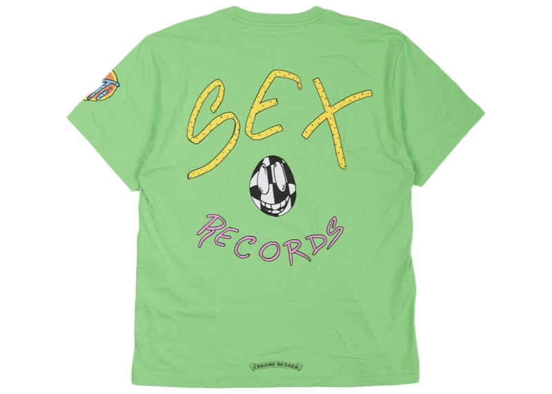 Chrome Hearts Matty Boy Sex Records T-Shirt Citrus