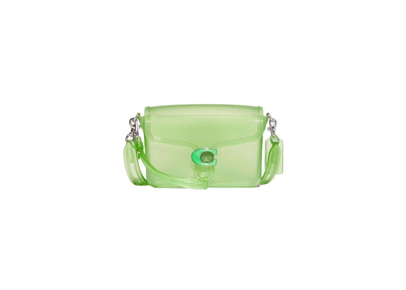 Coach Jelly Tabby Shoulder Bag Silver/Green