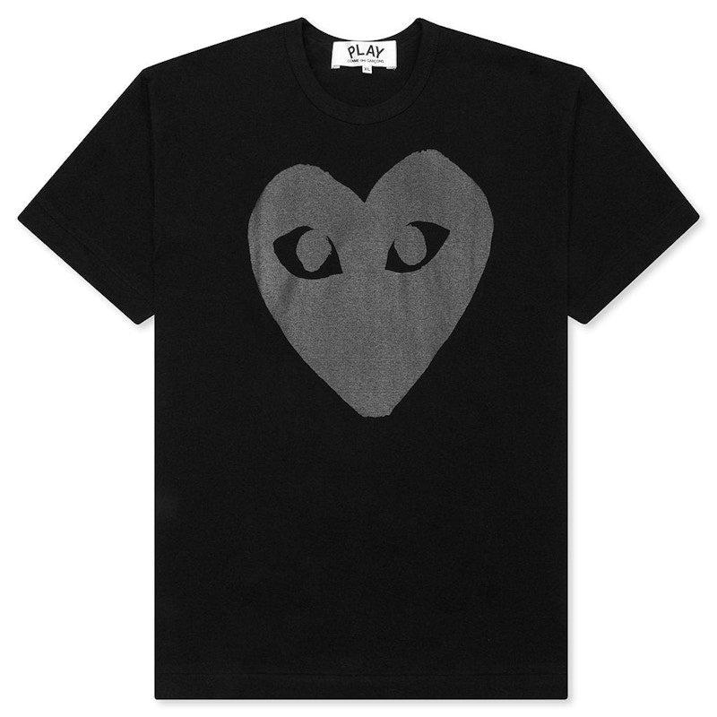 Comme Des Garcons Play Black Heart T-Shirt Black