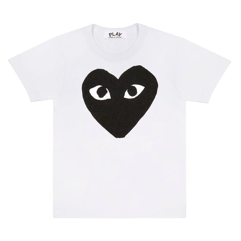 Comme Des Garcons Play Black Heart T-Shirt White