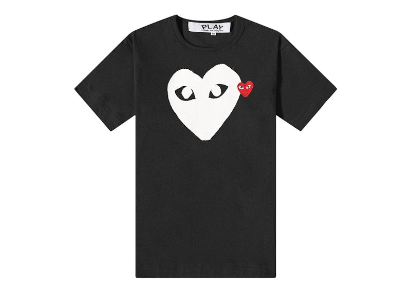 Cdg double heart hotsell